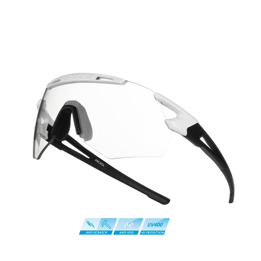 brýle F ARCADE,bílo-černé samozatmavovací  skla